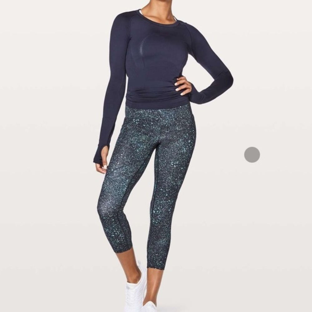Lululemon black galaxy leggings